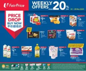 FairPrice catalogue in Singapore | Price Drop Buy Now - Weekly Offers From 20% Off | 2025-05-22T00:00:00.000Z - 2025-05-28T00:00:00.000Z