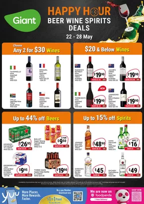 Giant catalogue in Singapore | Beer, Wine & Spirits Deals | 2025-05-22T00:00:00.000Z - 2025-05-28T00:00:00.000Z