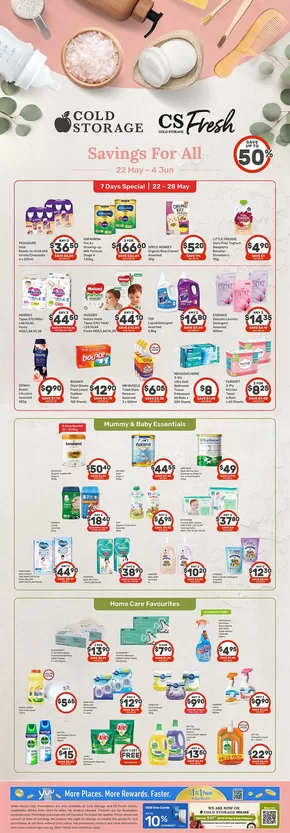 Cold Storage catalogue | Homecare & Baby Ad | 2025-05-22T00:00:00.000Z - 2025-06-04T00:00:00.000Z