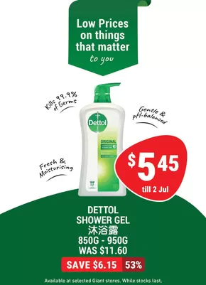 Giant catalogue in Singapore | Attractive special offers for everyone | 2025-05-29T00:00:00.000Z - 2025-07-02T00:00:00.000Z