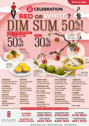 Peach Garden catalogue | SG60 Red or White Celebrations! | 2025-06-02T00:00:00.000Z - 2025-06-16T00:00:00.000Z