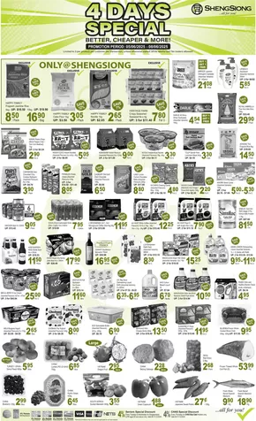 Sheng Siong catalogue | 4 Days Special | 2025-06-05T00:00:00.000Z - 2025-06-08T00:00:00.000Z
