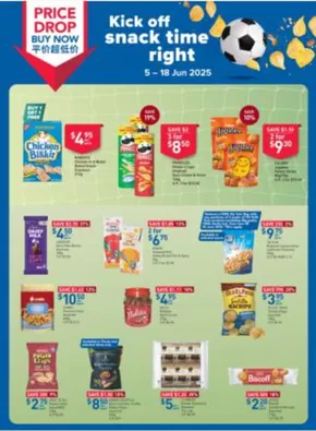 FairPrice catalogue in Singapore | Kick Off Snack Time Right | 2025-06-05T00:00:00.000Z - 2025-06-18T00:00:00.000Z