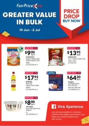 FairPrice catalogue in Singapore | Greater Value In Bulk | 2025-06-19T00:00:00.000Z - 2025-07-02T00:00:00.000Z
