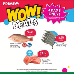 Prime Supermarket catalogue in Singapore | Prime Supermarket promotion | 2025-06-20T00:00:00.000Z - 2025-06-23T00:00:00.000Z