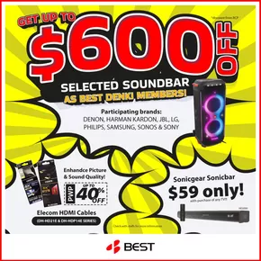 Best Denki catalogue in Singapore | Our best deals for you | 2025-06-23T00:00:00.000Z - 2025-07-07T00:00:00.000Z