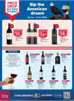 FairPrice catalogue in Singapore | Sip The American Dream | 2025-06-26T00:00:00.000Z - 2025-07-09T00:00:00.000Z