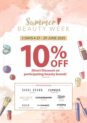 Isetan catalogue | Exclusive bargains | 2025-06-27T00:00:00.000Z - 2025-06-29T00:00:00.000Z