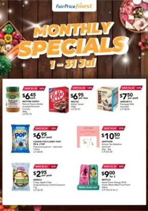 FairPrice Finest catalogue | Finest Monthly Specials1 Jul - 31 Jul 2025 | 2025-07-01T00:00:00.000Z - 2025-07-31T00:00:00.000Z