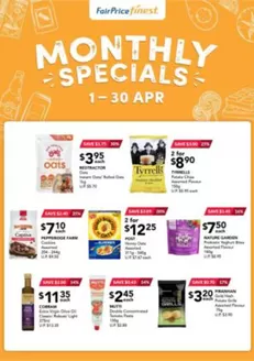 FairPrice Finest catalogue in Singapore | Finest Monthly Specials1 Apr - 30 Apr 2026 | 2026-04-01T00:00:00.000Z - 2026-04-30T00:00:00.000Z